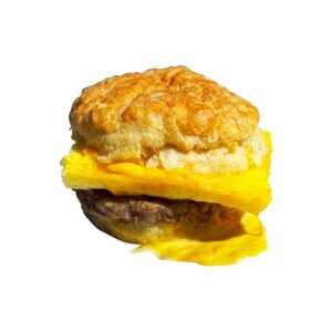 sausage egg cheese biscuit